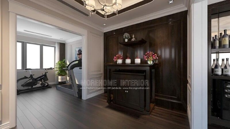 Mẫu tủ thờ gỗ tự nhiên được nhiều khách hàng ưa chuộng và lựa chọn